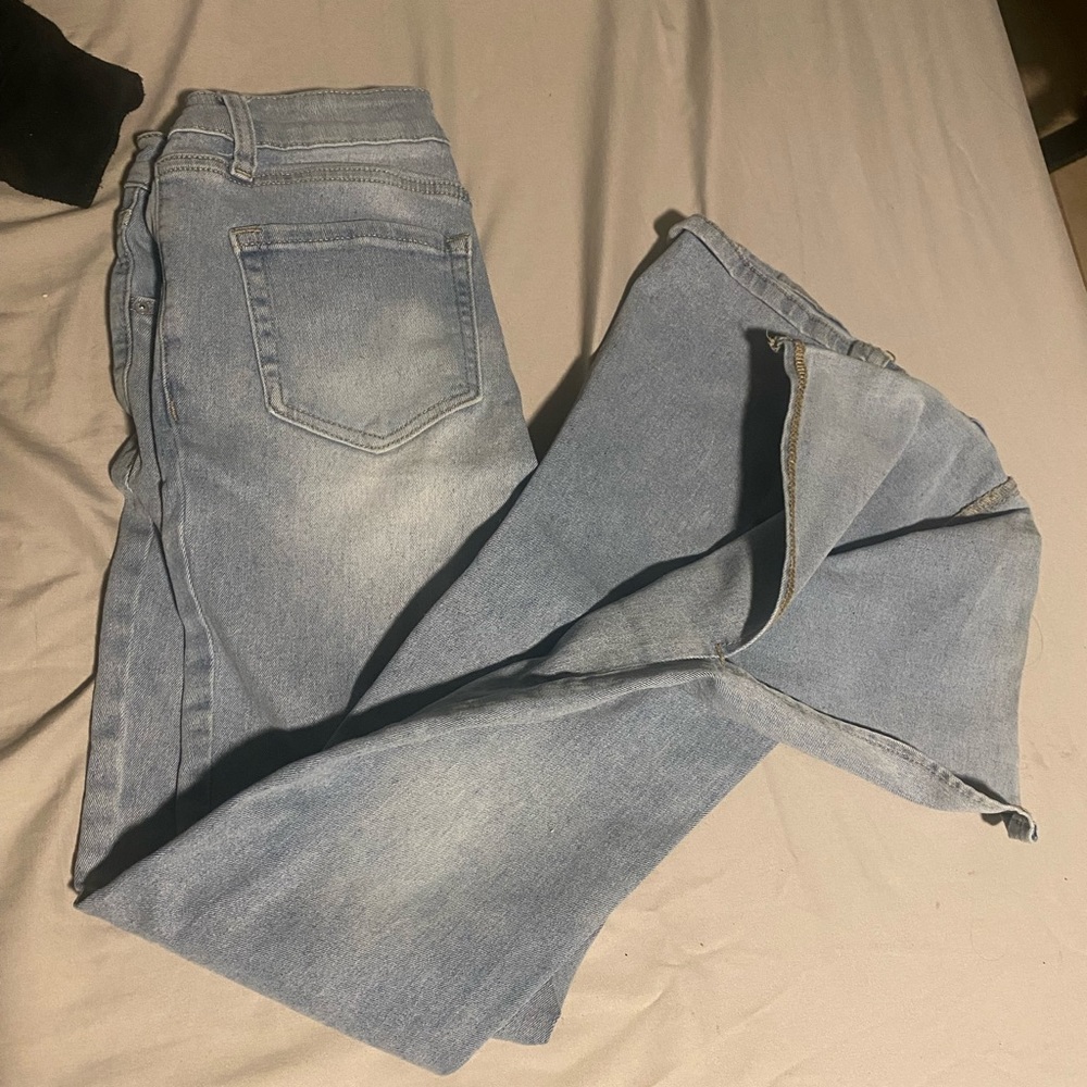 Light blue jeans